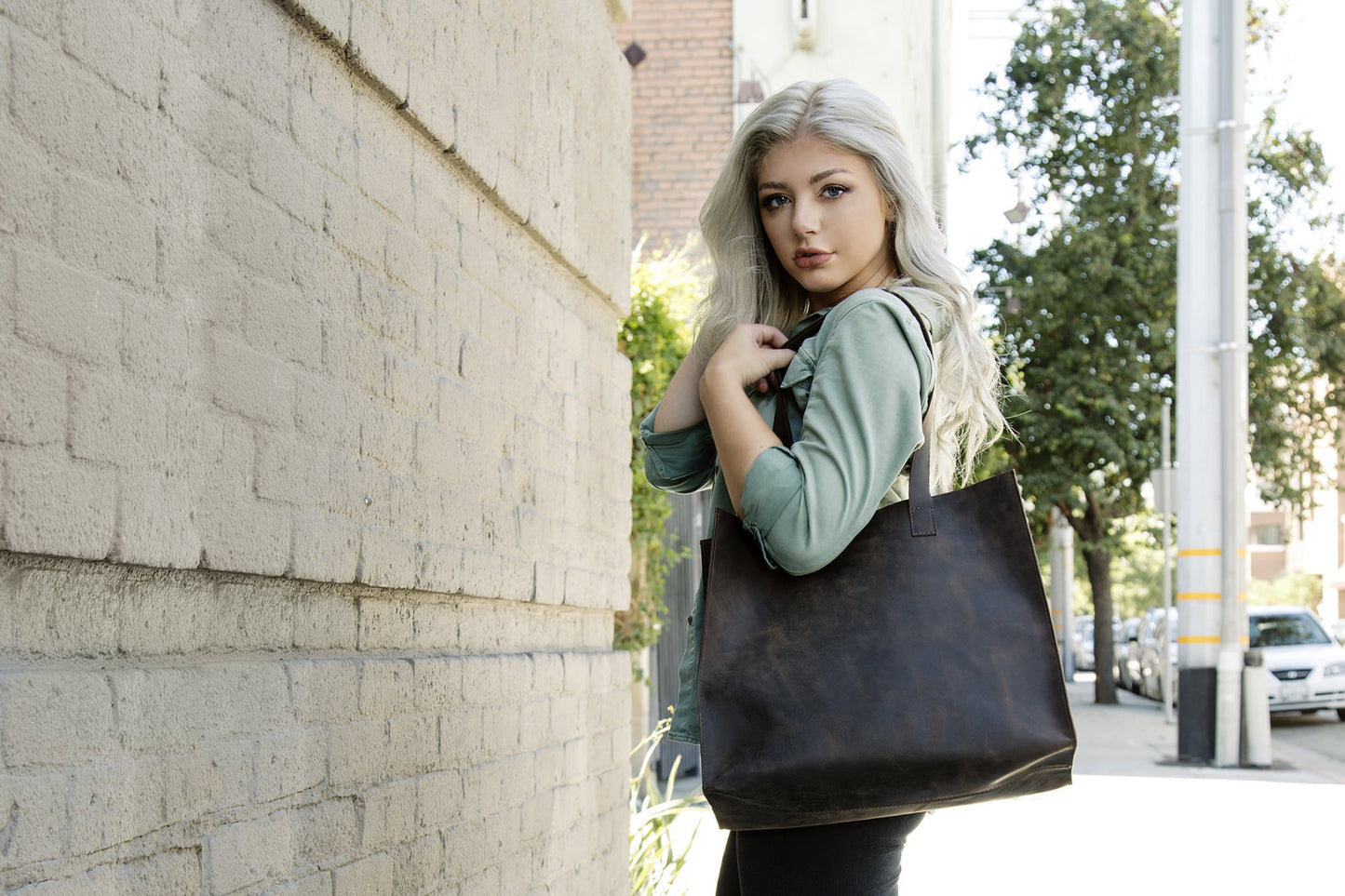 Raw Edge Tote