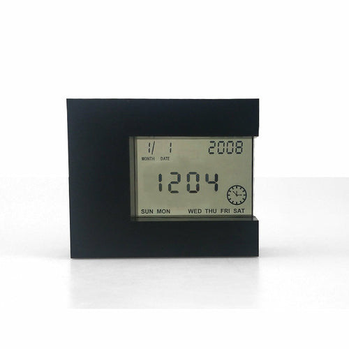 Electronic Square LCD Calendar Alarm Clock Digital