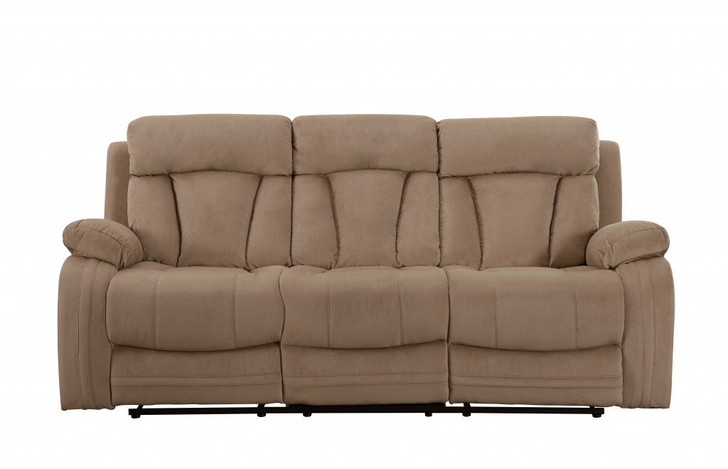 40inches Modern Beige Fabric Sofa