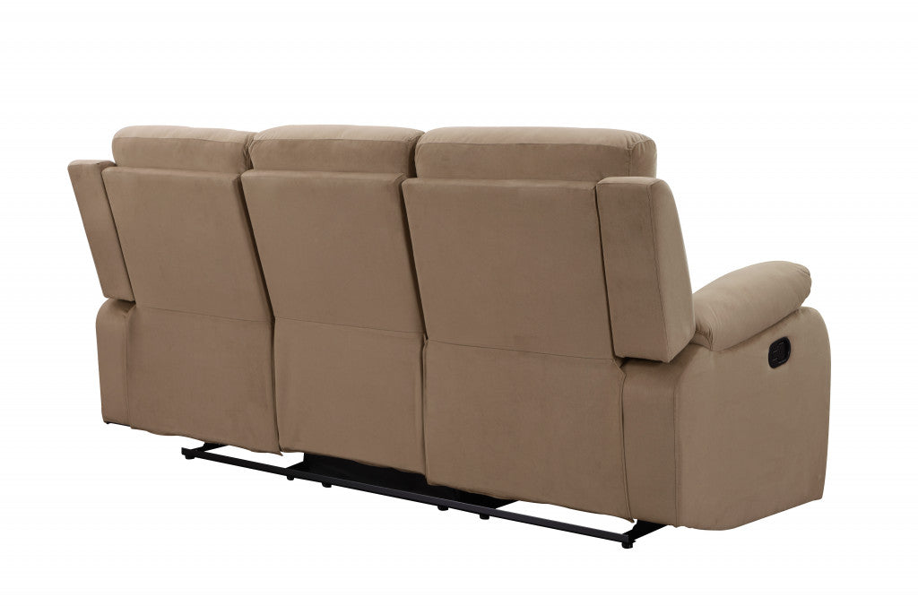 40inches Modern Beige Fabric Sofa