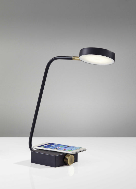 Metal Disk LED Adjustable Desk Lamp