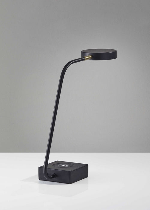 Metal Disk LED Adjustable Desk Lamp