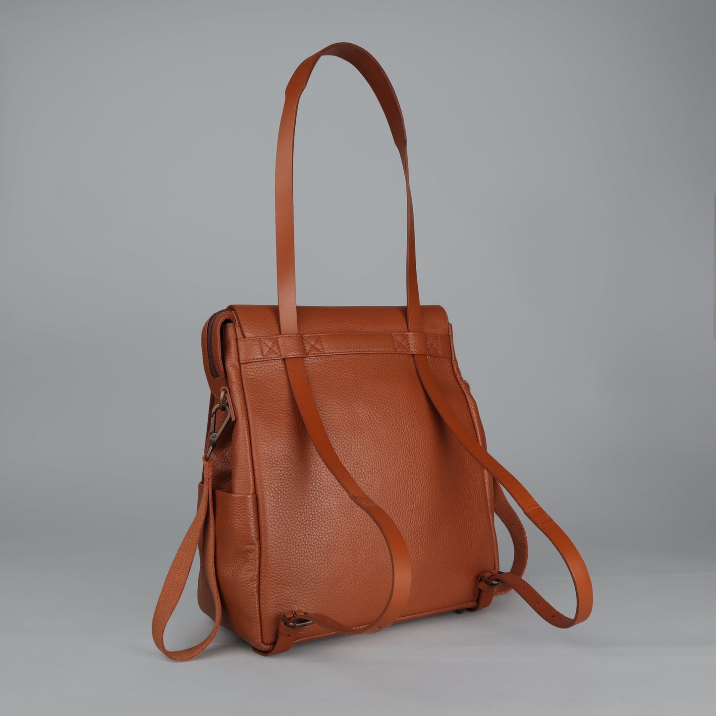 Donna Leather Diaper Bag