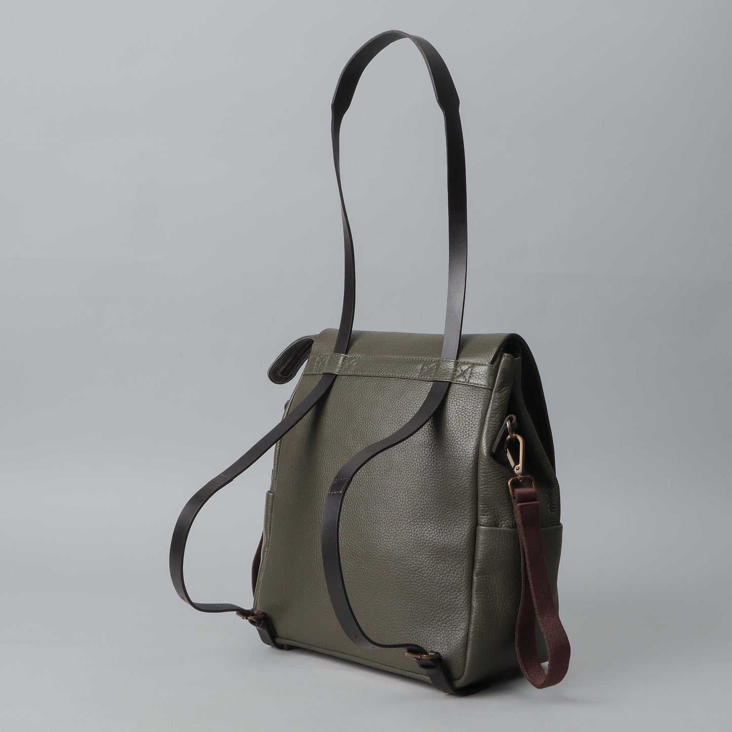 Donna Leather Diaper Bag