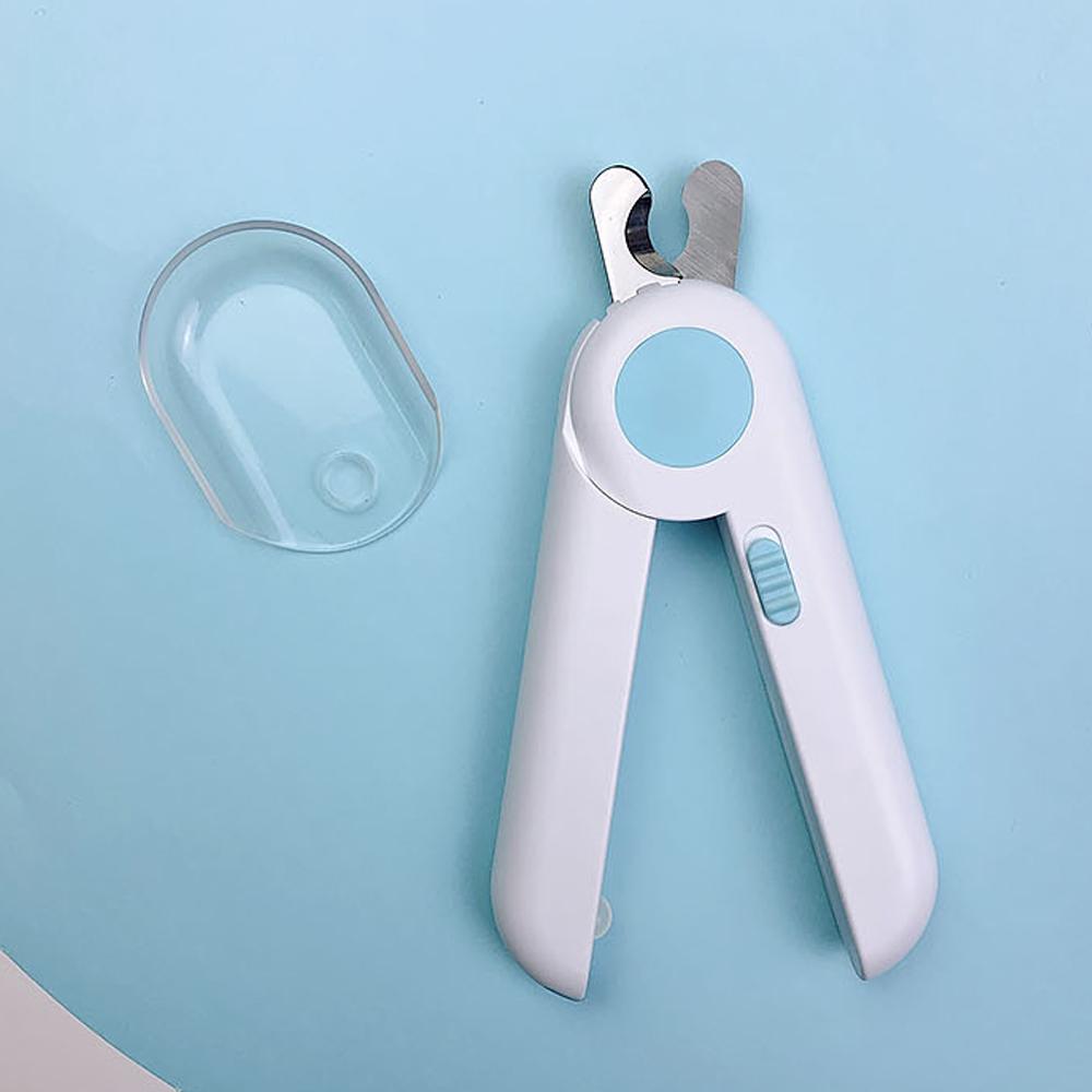 LED Pet Nail Clipper Scissors Dog Cat Nail Toe Claw Trimmer