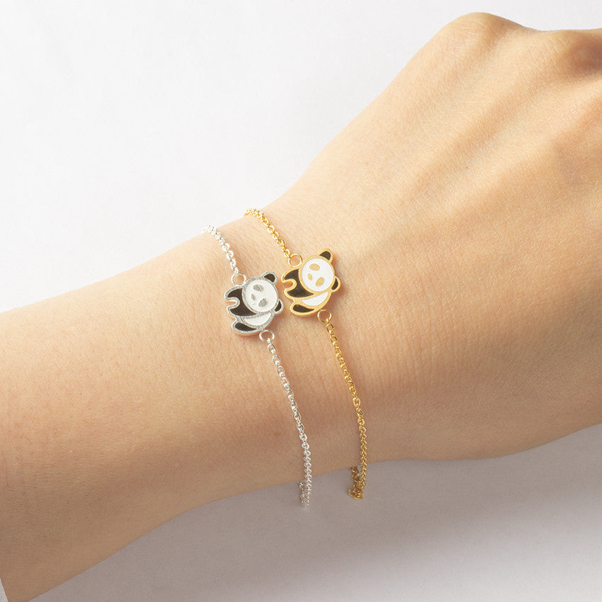 Lovely Chinese Panda Bracelet Women's Pendant