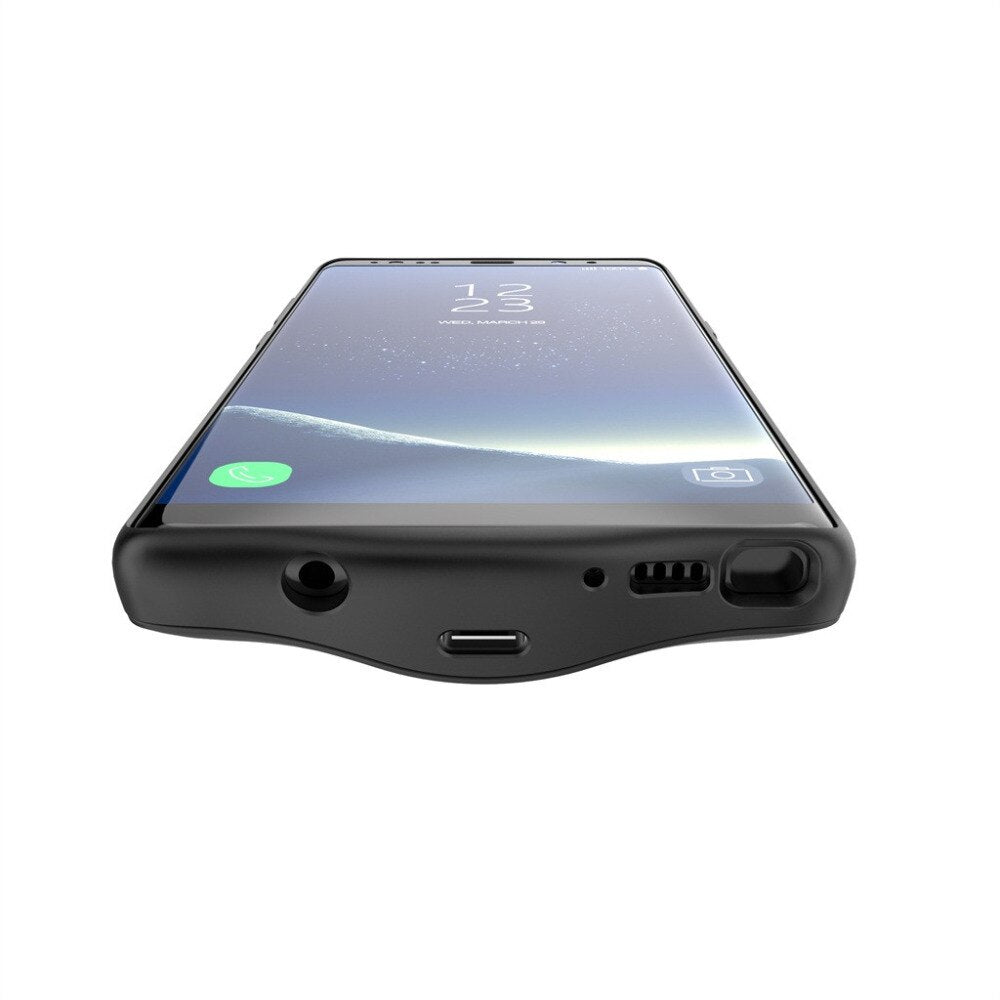 5500mAh Extended Battery Case Phone Charging Cover