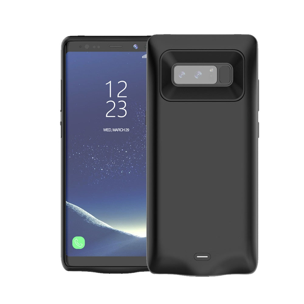 5500mAh Extended Battery Case Phone Charging Cover