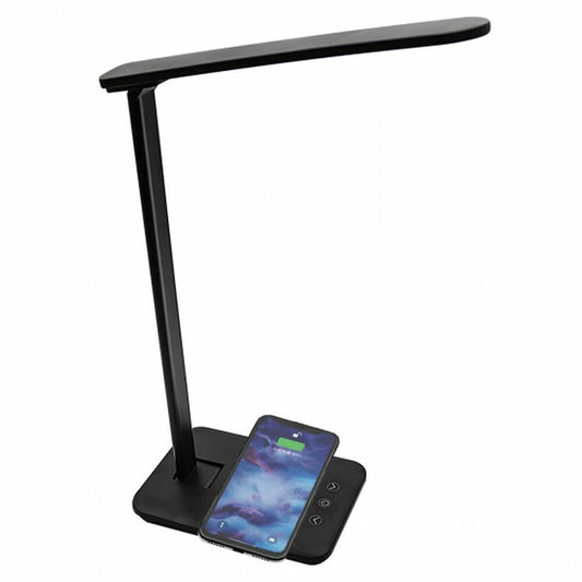 LED Lamp with Wireless Charger for Smartphones