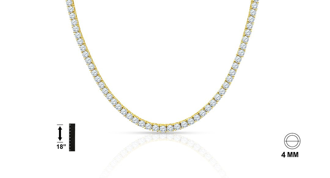 Sterling Silver Chain with CZ