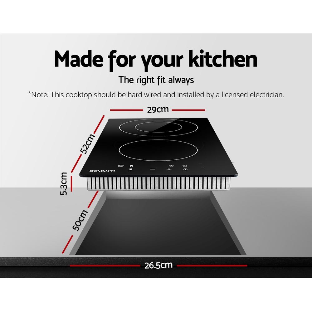 Devanti Electric Ceramic Cooktop