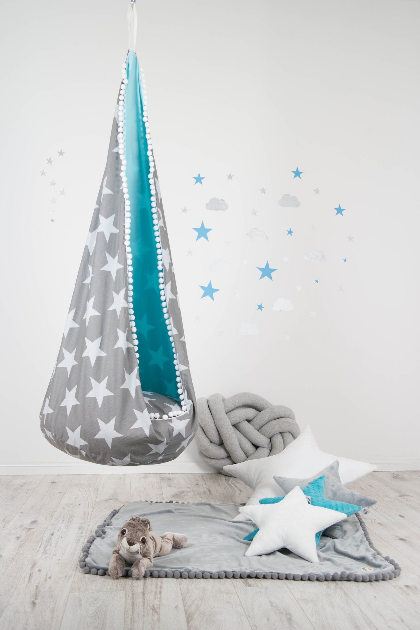 Hanging Cocoon Swing Undersky Star