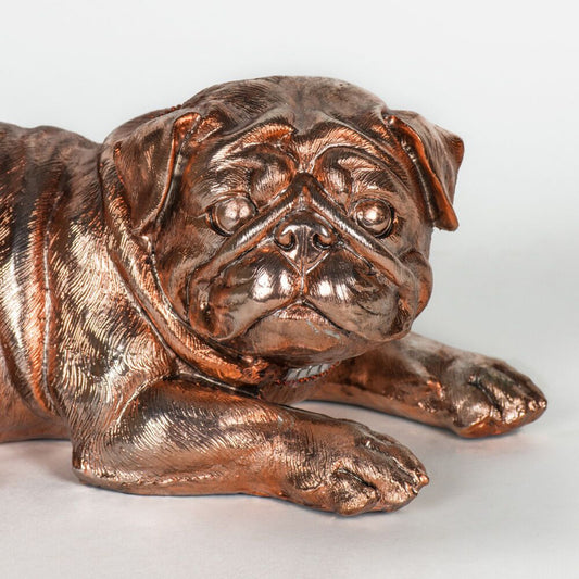 Finish Pug Figurine