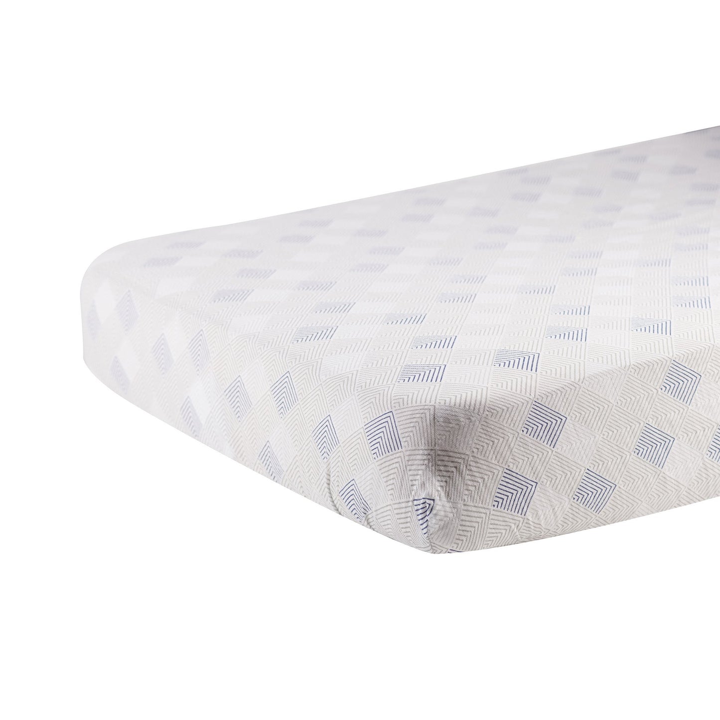 Mountain Peak Cotton Muslin Crib Sheet