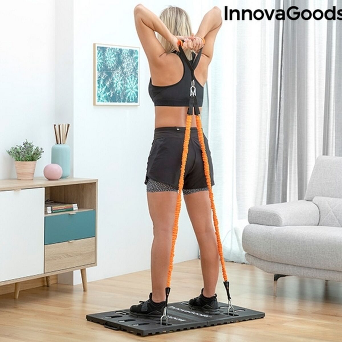 Integrated Portable Training System with Exercise Guide