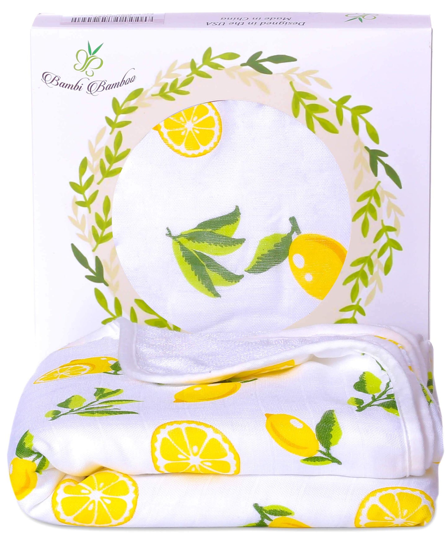 Bamboo Viscose Lemon Hooded Towel