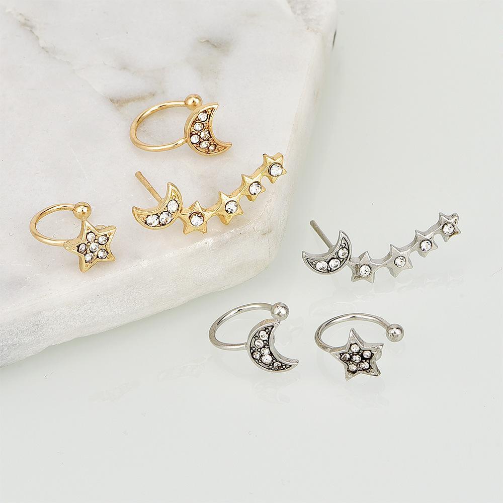 Star Earring and Cuff Set