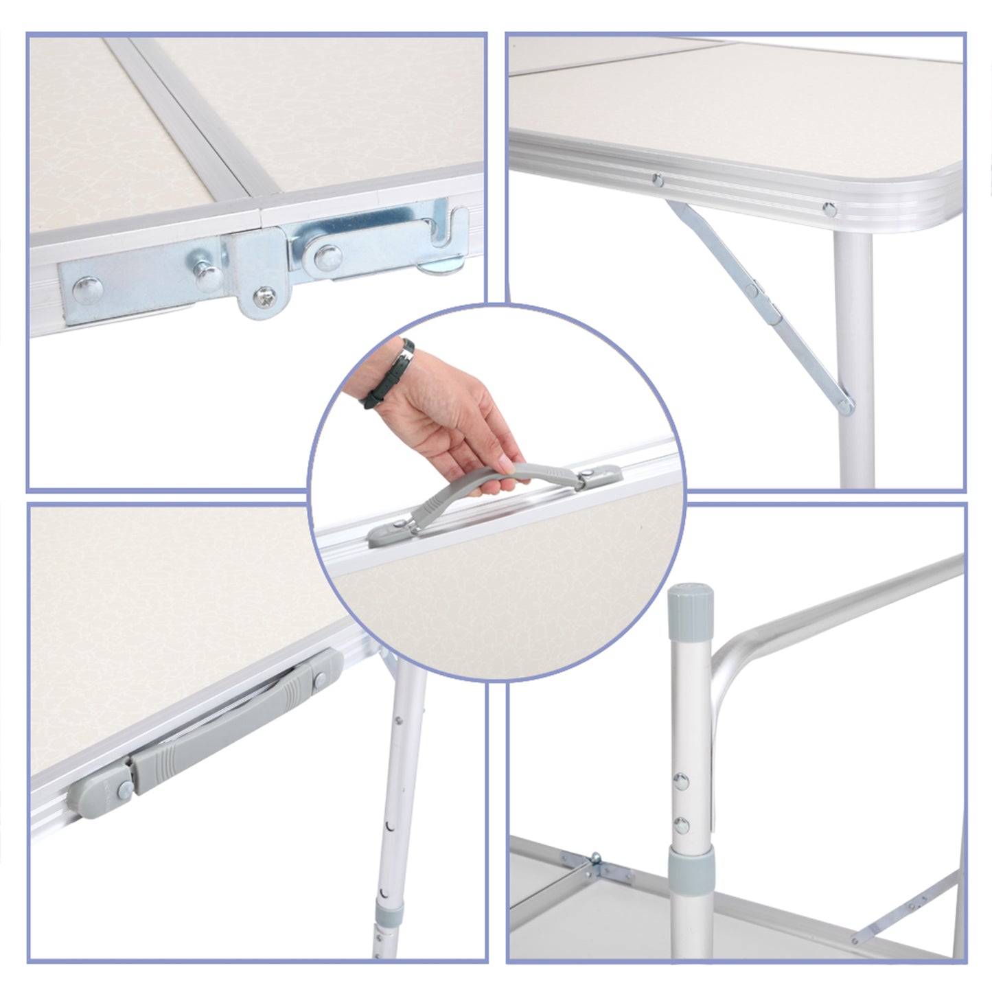 Portable Multipurpose Folding Table