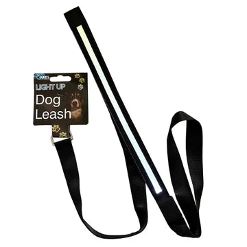 Light Up Dog Walking Leash Great For Night Walks Improves Safety