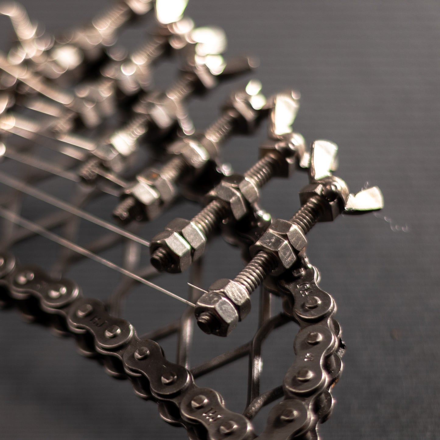 Guitar Sculpture Heavy Metal Wall Art