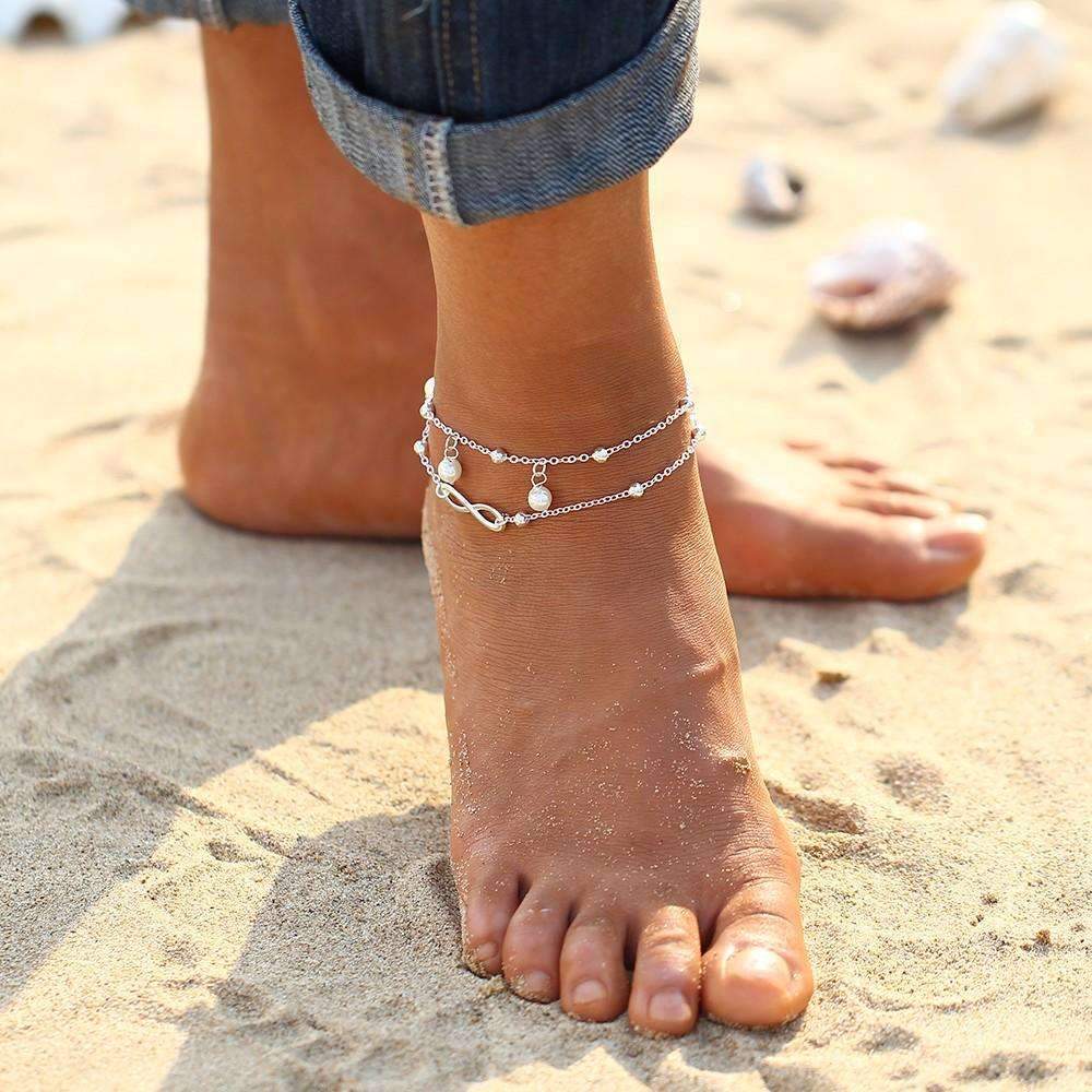 Pendent Pearl Anklet