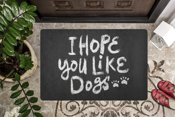 Dog Lover Gift Doormat Door mat Welcome Mat