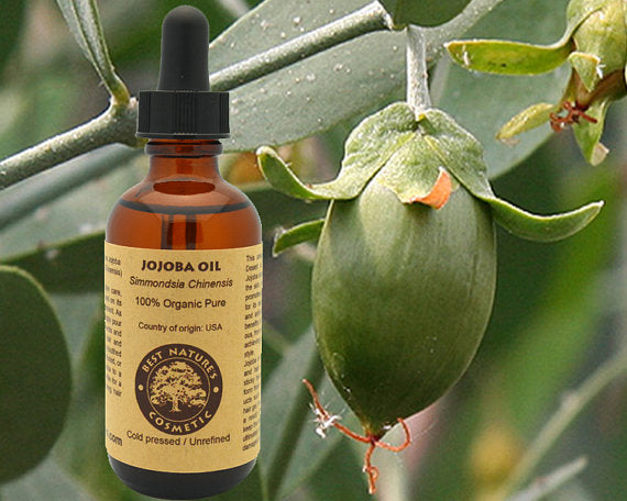 Pure Organic Virgin Jojoba Oil.