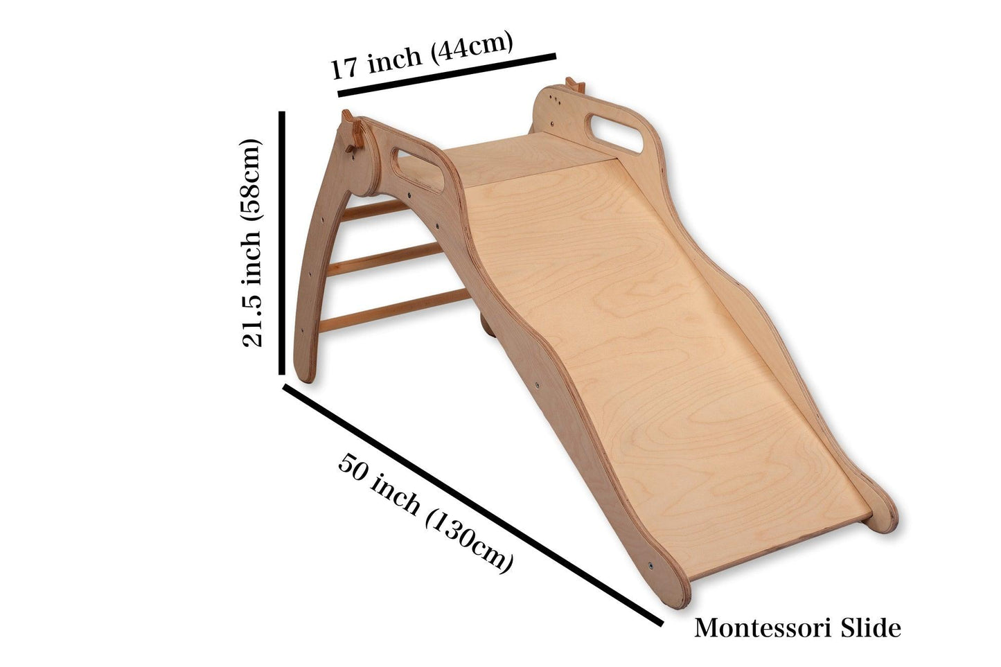 Foldable Wooden Slide