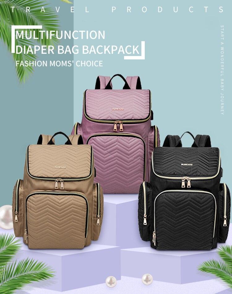 Baby Diaper Bag Backpack Stroller Bags Waterproof