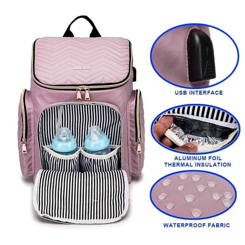 Baby Diaper Bag Backpack Stroller Bags Waterproof