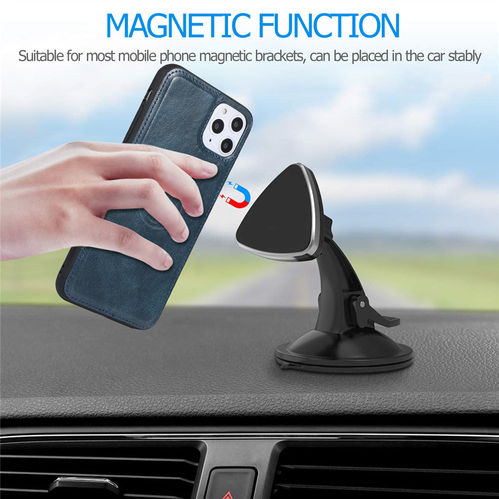 Magnetic Card Holder Wallet Case for iPhone