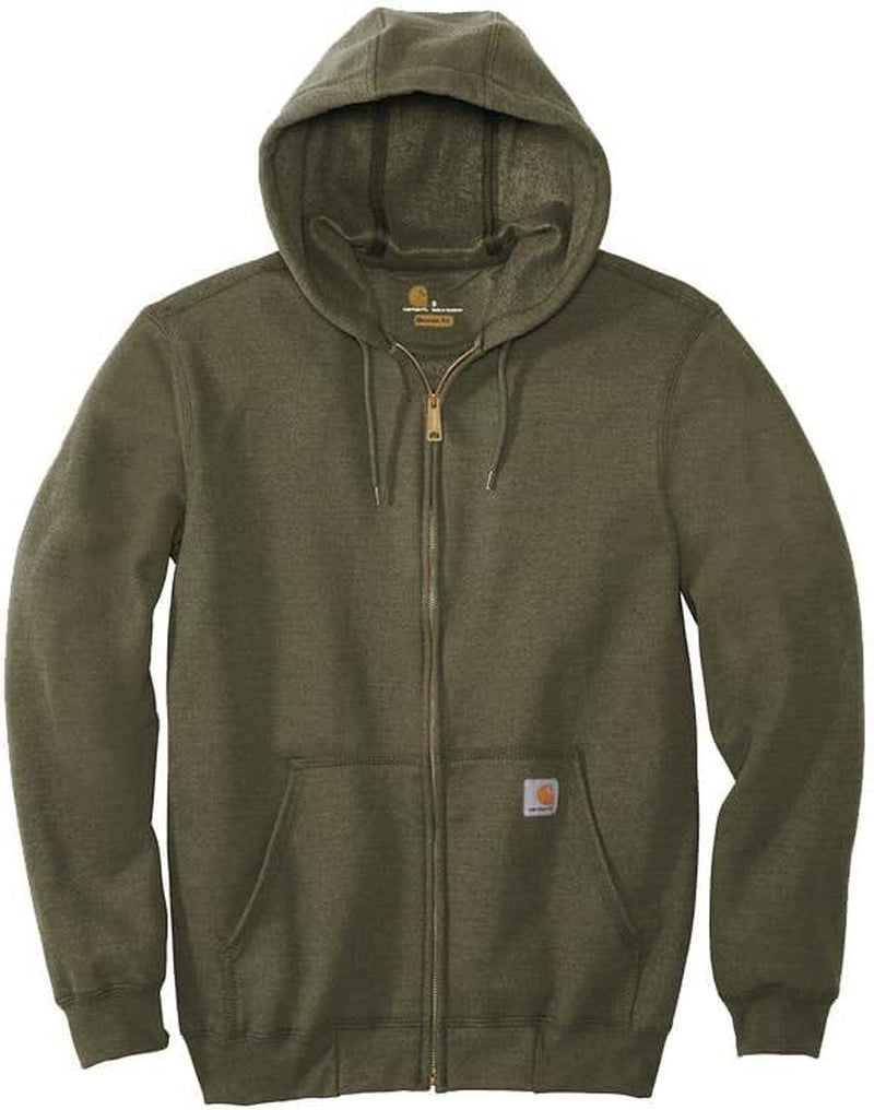 Men'S Loose Fit Midweight Full-Zip Sweatshirt